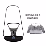 Baby Bouncer Rocking Chair - Foldable Ergonomic Infant Seat - Image 2