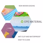 Waterproof Baby Playmat - 6x4 Feet - Double-Sided & Soft - Image 4