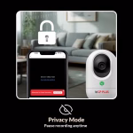 CP PLUS ezyKam+ HD Smart Wi-Fi CCTV Camera with One-Touch Video Calling Button - Image 11
