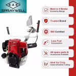 Spraywell Brush Cutter SW-BC 4 Stroke Side Pack Machine with 40cc Extra Power Torque Engine