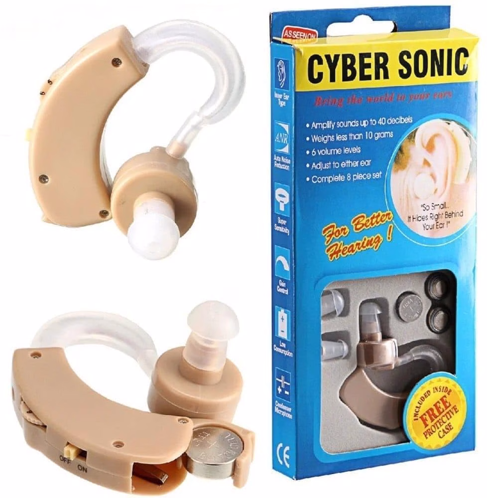 CYBER-SONIC-HEARING-MACHINE.avif Cyber Sonic Personal Sound Amplifier for Clear Hearing - Image 1