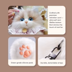 Realistic Cat Backpack Plush Cute Bag - Unisex - Image 3