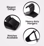 Clothes Hanger Organizer Rack – Wardrobe Storage (20 Pcs) - Image 4
