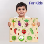 Wooden Vegetable Puzzle