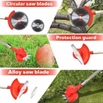 Electric Wireless Grass Cutter 48V | 2-in-1 Lawn Trimmer - Image 2