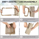 Handbag Folding Stool – Portable Foldable Camping Chair - Image 6