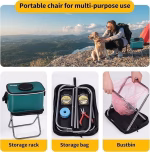 Handbag Folding Stool – Portable Foldable Camping Chair - Image 3