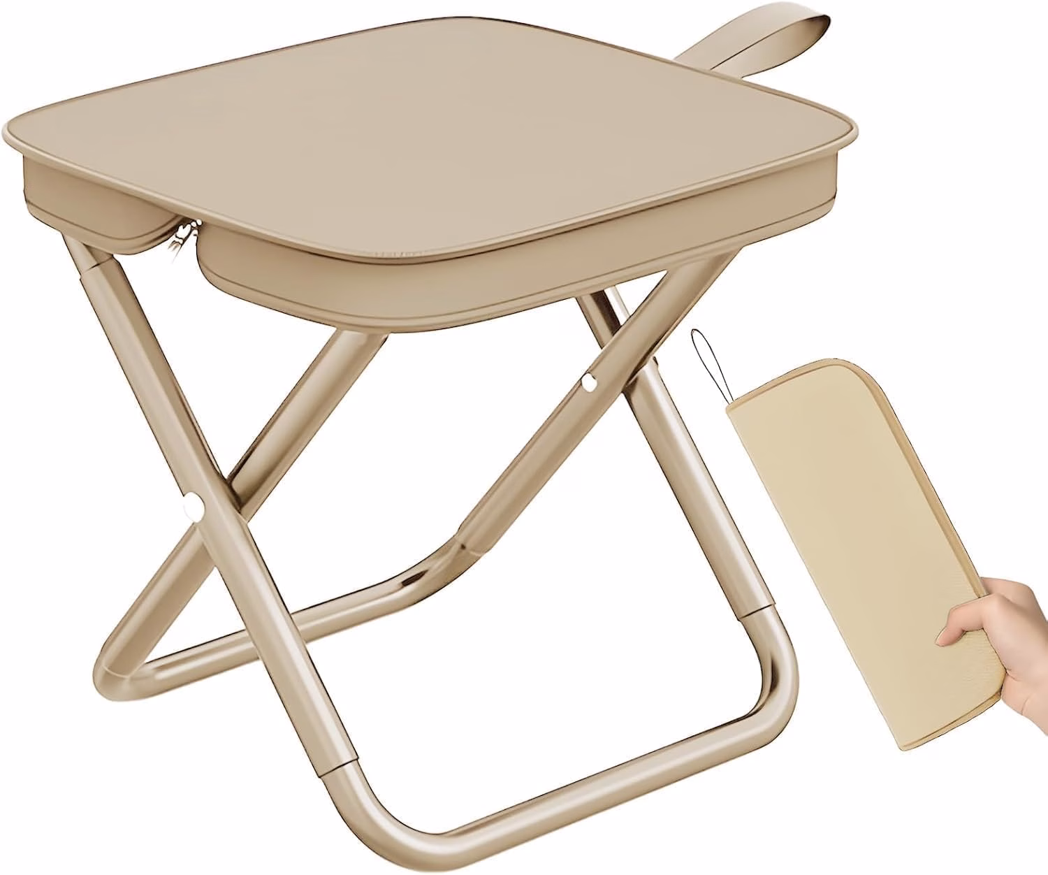 Handbag-Folding-Stool-Zipper-Bag-Foldable-Camping.avif Handbag Folding Stool – Portable Foldable Camping Chair - Image 1