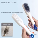 Self-Cleaning Hair Brush – Tangle-Free Hair Made Easy! - Image 2