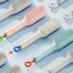 Self-Cleaning Hair Brush – Tangle-Free Hair Made Easy!