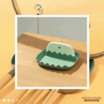 Shopkwik 5 Slots Multifunction Kitchen Cooking Utensil Plastic Stand Holder Heat Resistant Cooking Spatula Holder Tray Kitchen Gadgets Pan Cover Lid Rack (Multicolor)