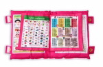 Learning Pillow Cloth Book with English, Hindi & Gujarati Cushion Cotton Book (Pink) - Image 3