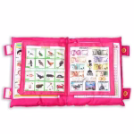 Learning Pillow Cloth Book with English, Hindi & Gujarati Cushion Cotton Book (Pink) - Image 5