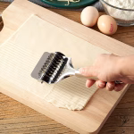 Stainless Steel Pasta Noodle Cutter – Dough Roller Tool - Image 3