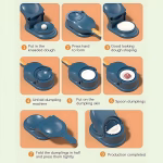 2-in-1 Puri & Momo Maker – Adjustable Dough Press Tool - Image 3