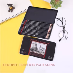 12Pcs Sketch Pencils for Drawing & Shading – Graphite Art Set - Image 7