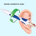 Shopkwik ABS and Silicone Smart Soft Spiral Swab Easy earwax Removal Ear Cleaner - Image 7