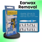 Shopkwik ABS and Silicone Smart Soft Spiral Swab Easy earwax Removal Ear Cleaner - Image 2