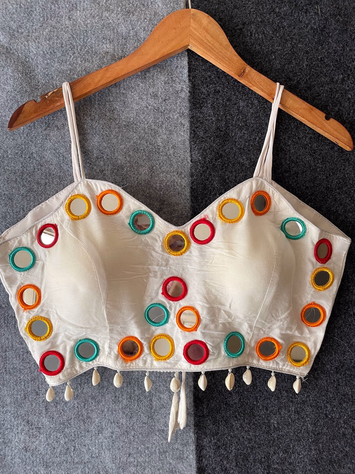 WhatsApp-Image-2025-08-18-at-10.21.35-AM-1.avif Beautiful Navratri Blouse – Spaghetti Style with Mirror White - Image 1