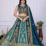 Georgette Semi-Stitched Lehenga Choli with Dupatta