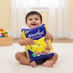 NewFeel Baby Diapers JUMBO PACK of 72 (Medium) - Image 3
