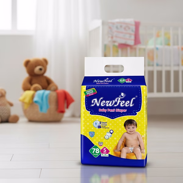 jumbosmall1.avif NewFeel Baby Diapers JUMBO PACK of 78 (Small) - Image 1