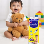 NewFeel Baby Diapers pack of 34 (Medium) - Image 4