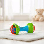 Dumbbell rattle