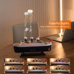 Jellyfish Steam Ship Humidifier with LED & Remote – 250ml - Image 3